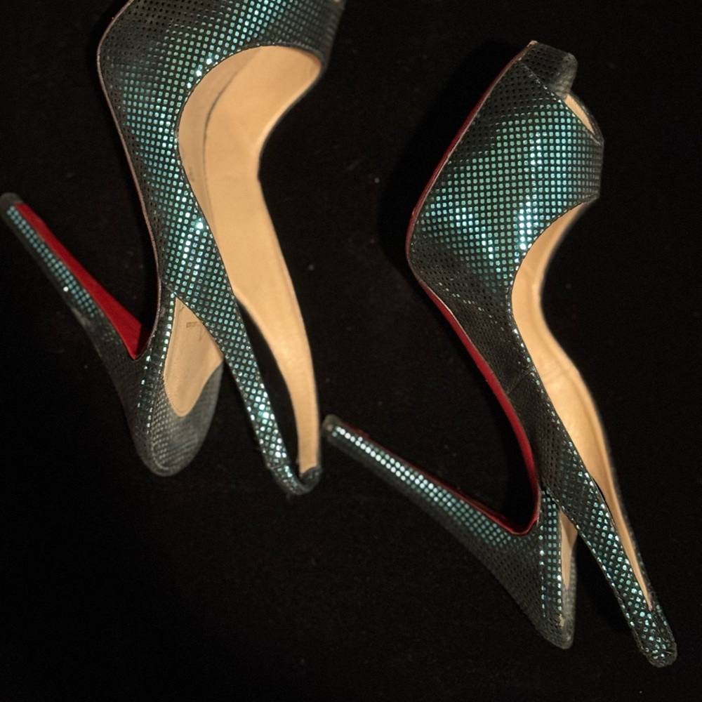Christian Louboutin Vintage N Prive 120 Slingback - Picture 3 of 5